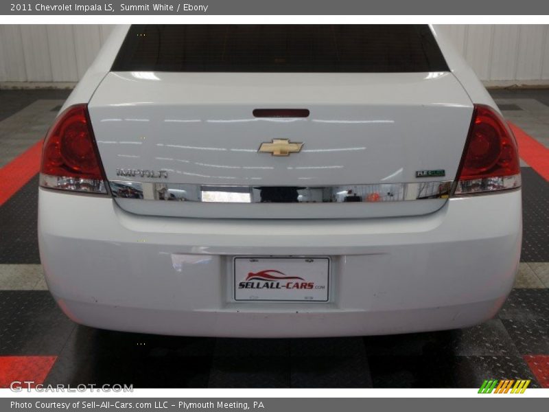 Summit White / Ebony 2011 Chevrolet Impala LS