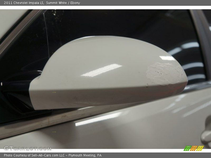 Summit White / Ebony 2011 Chevrolet Impala LS