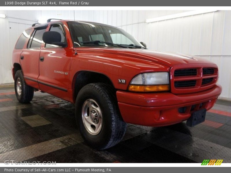 Flame Red / Gray 1998 Dodge Durango SLT 4x4