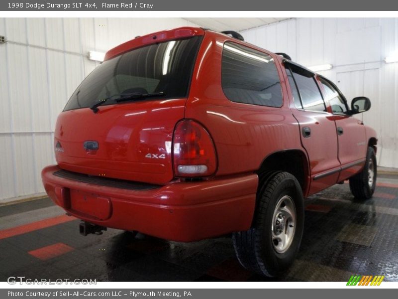 Flame Red / Gray 1998 Dodge Durango SLT 4x4