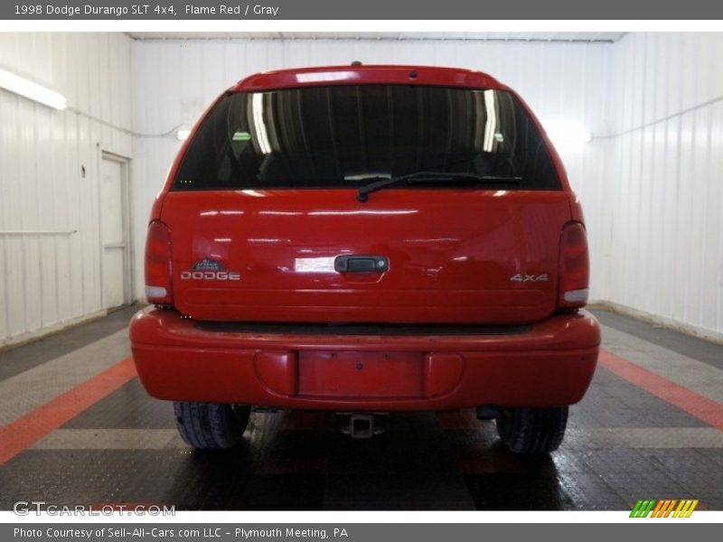 Flame Red / Gray 1998 Dodge Durango SLT 4x4