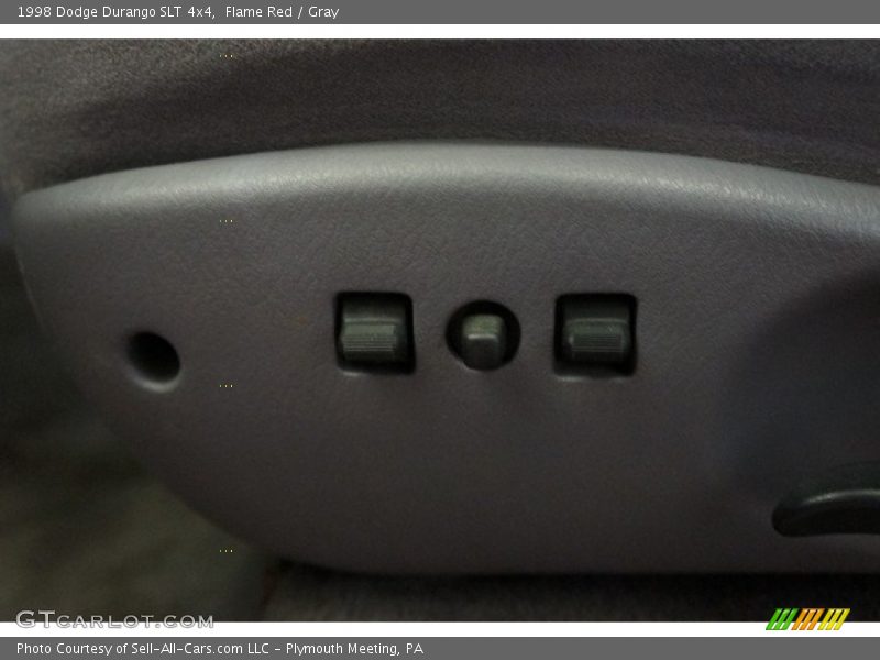 Flame Red / Gray 1998 Dodge Durango SLT 4x4