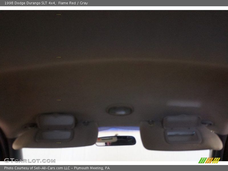 Flame Red / Gray 1998 Dodge Durango SLT 4x4