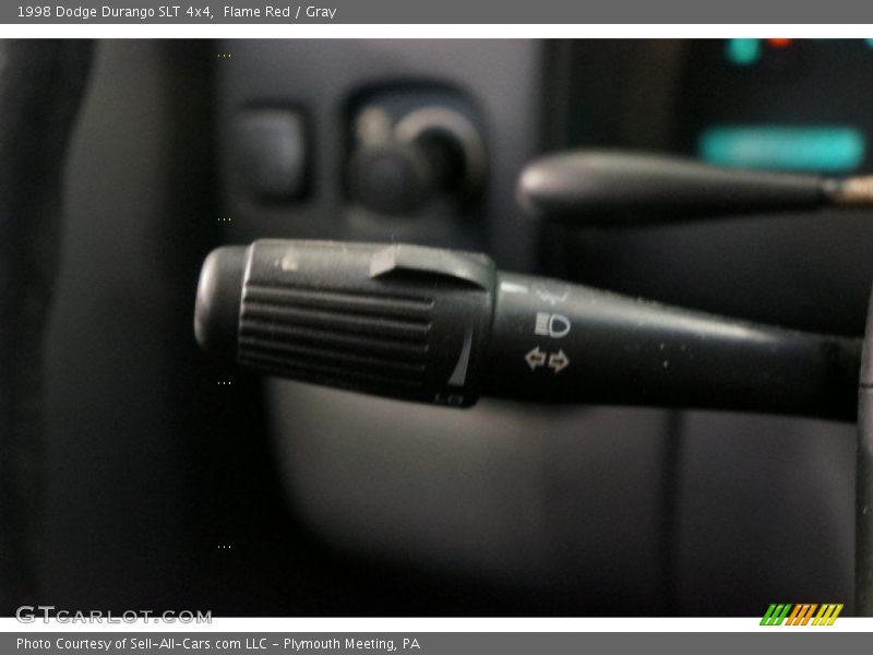 Flame Red / Gray 1998 Dodge Durango SLT 4x4