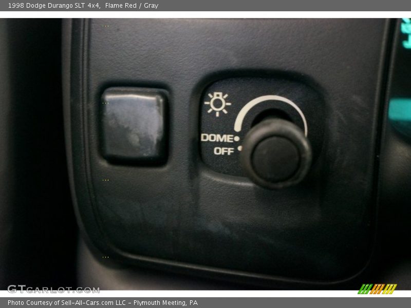 Flame Red / Gray 1998 Dodge Durango SLT 4x4