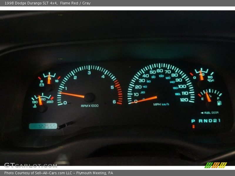  1998 Durango SLT 4x4 SLT 4x4 Gauges