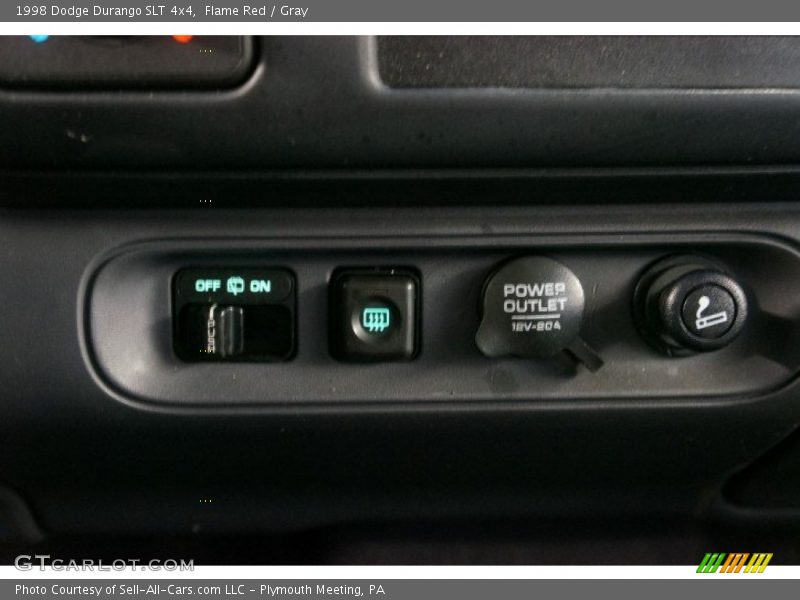 Flame Red / Gray 1998 Dodge Durango SLT 4x4