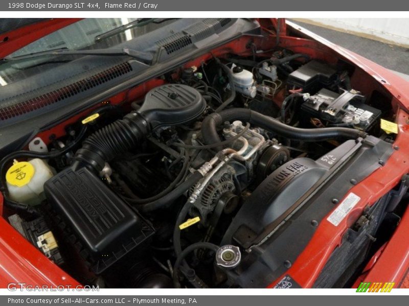  1998 Durango SLT 4x4 Engine - 5.2 Liter OHV 16-Valve V8