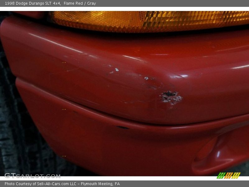 Flame Red / Gray 1998 Dodge Durango SLT 4x4
