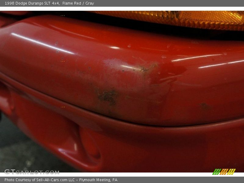 Flame Red / Gray 1998 Dodge Durango SLT 4x4