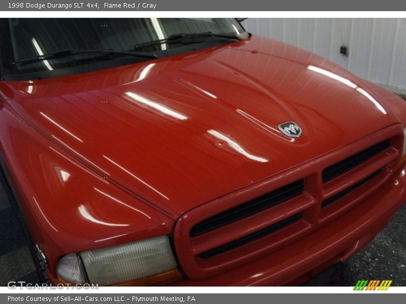 Flame Red / Gray 1998 Dodge Durango SLT 4x4
