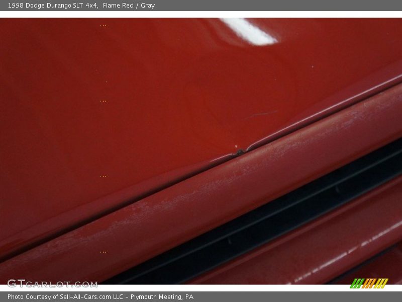 Flame Red / Gray 1998 Dodge Durango SLT 4x4