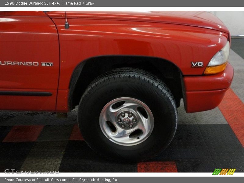 Flame Red / Gray 1998 Dodge Durango SLT 4x4