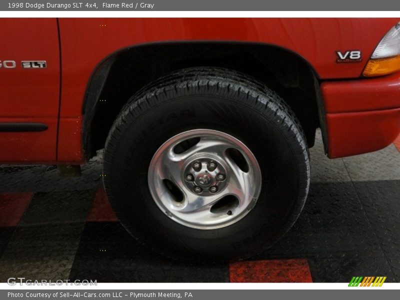 Flame Red / Gray 1998 Dodge Durango SLT 4x4