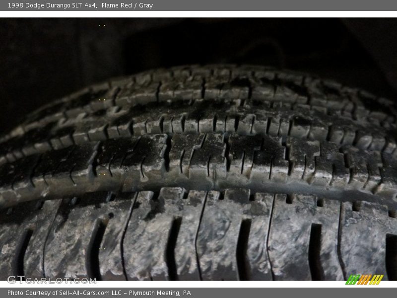 Flame Red / Gray 1998 Dodge Durango SLT 4x4