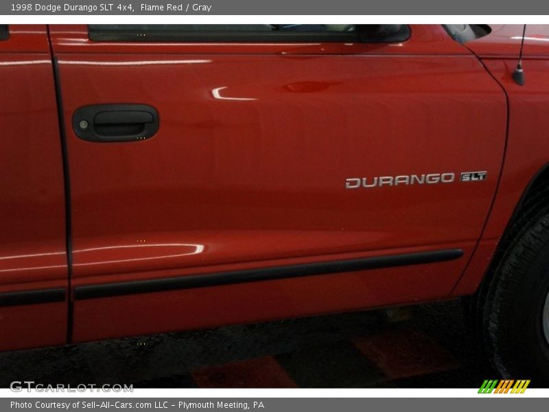 Flame Red / Gray 1998 Dodge Durango SLT 4x4