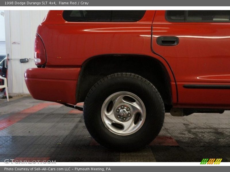 Flame Red / Gray 1998 Dodge Durango SLT 4x4