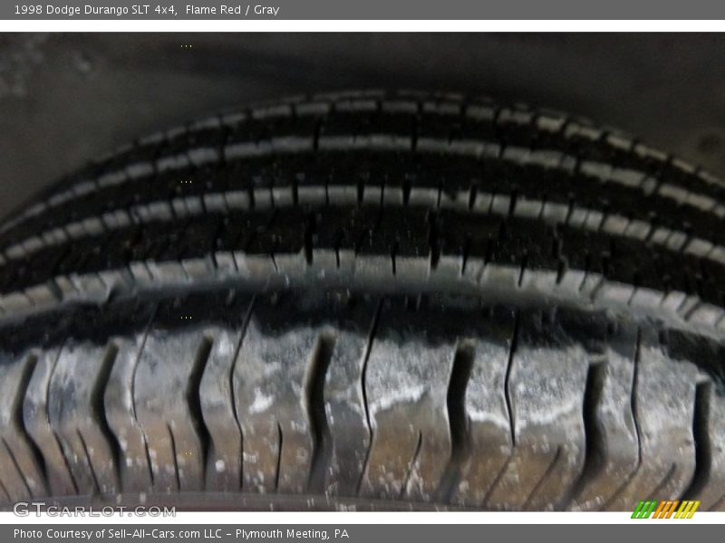 Flame Red / Gray 1998 Dodge Durango SLT 4x4