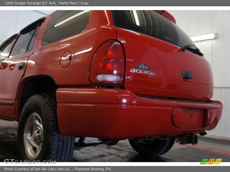 Flame Red / Gray 1998 Dodge Durango SLT 4x4