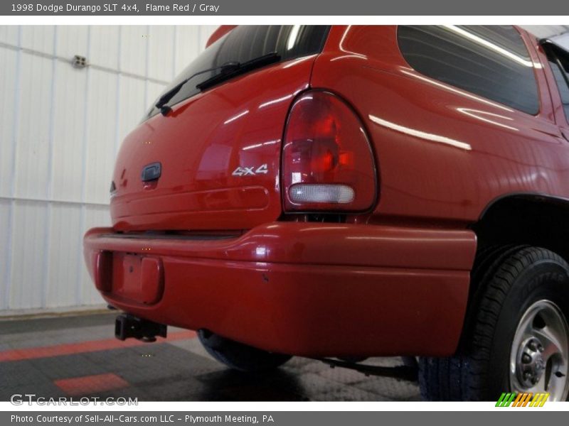 Flame Red / Gray 1998 Dodge Durango SLT 4x4