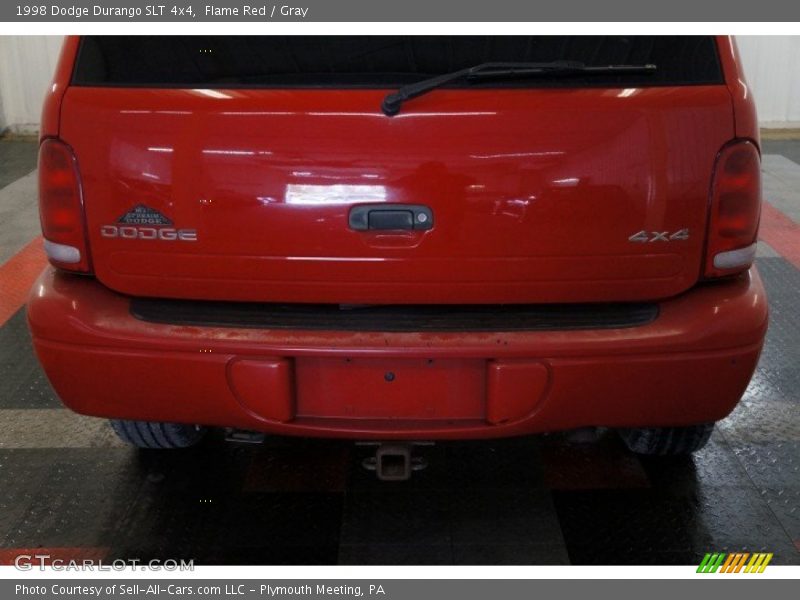 Flame Red / Gray 1998 Dodge Durango SLT 4x4