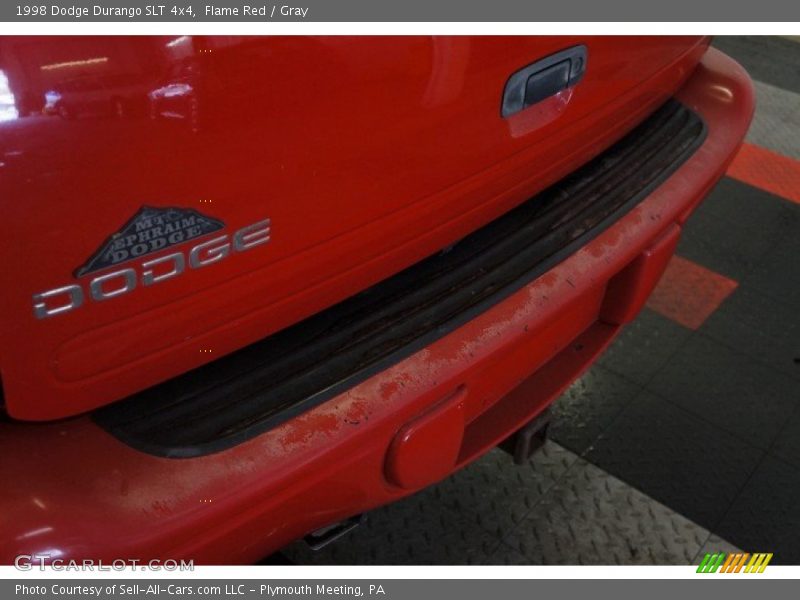 Flame Red / Gray 1998 Dodge Durango SLT 4x4