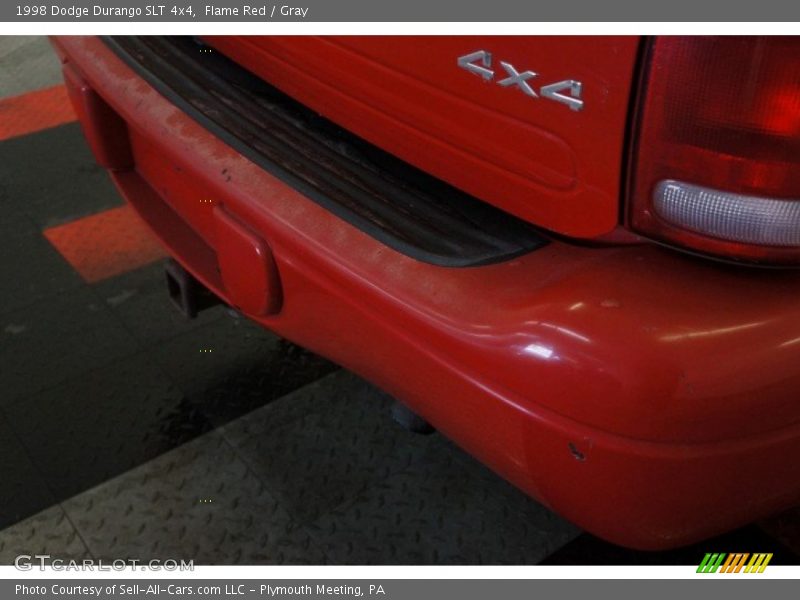 Flame Red / Gray 1998 Dodge Durango SLT 4x4
