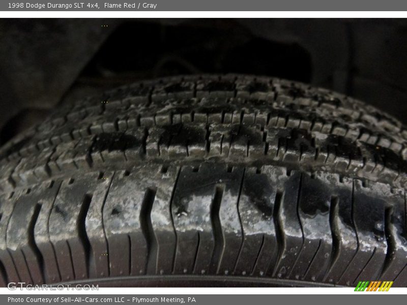 Flame Red / Gray 1998 Dodge Durango SLT 4x4