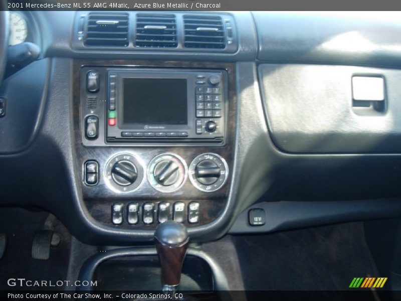 Azure Blue Metallic / Charcoal 2001 Mercedes-Benz ML 55 AMG 4Matic