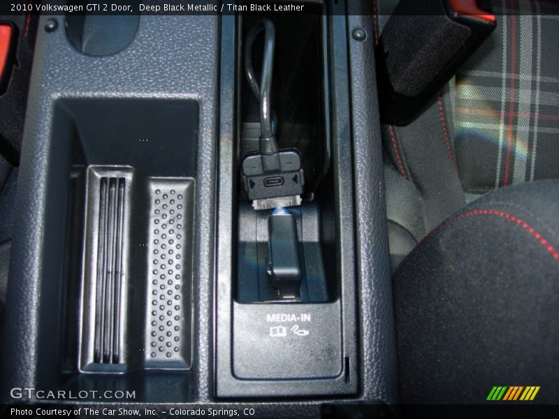 Deep Black Metallic / Titan Black Leather 2010 Volkswagen GTI 2 Door