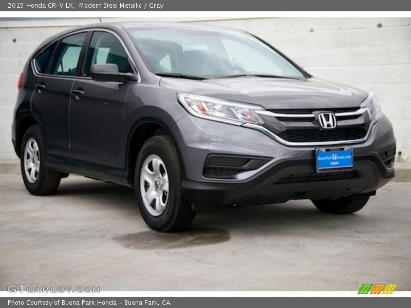 Modern Steel Metallic / Gray 2015 Honda CR-V LX