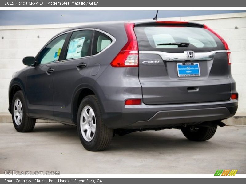 Modern Steel Metallic / Gray 2015 Honda CR-V LX