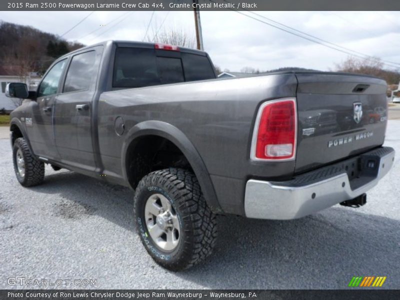 Granite Crystal Metallic / Black 2015 Ram 2500 Powerwagon Laramie Crew Cab 4x4