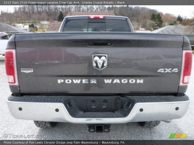 Granite Crystal Metallic / Black 2015 Ram 2500 Powerwagon Laramie Crew Cab 4x4