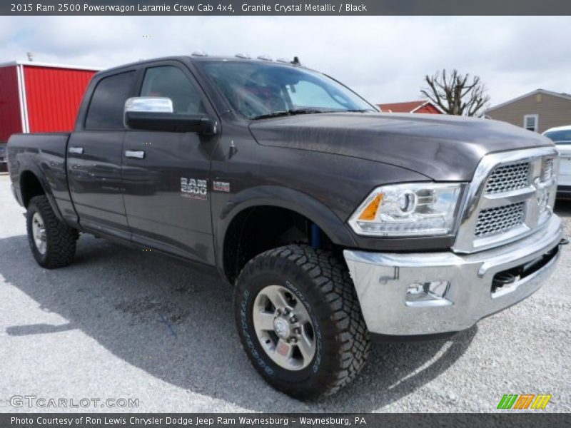 Granite Crystal Metallic / Black 2015 Ram 2500 Powerwagon Laramie Crew Cab 4x4