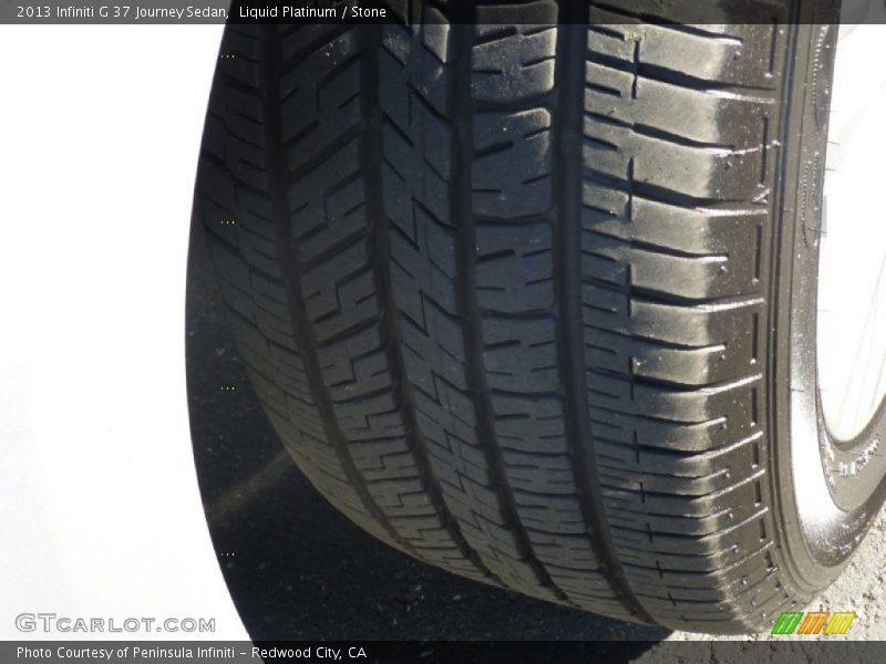 Liquid Platinum / Stone 2013 Infiniti G 37 Journey Sedan