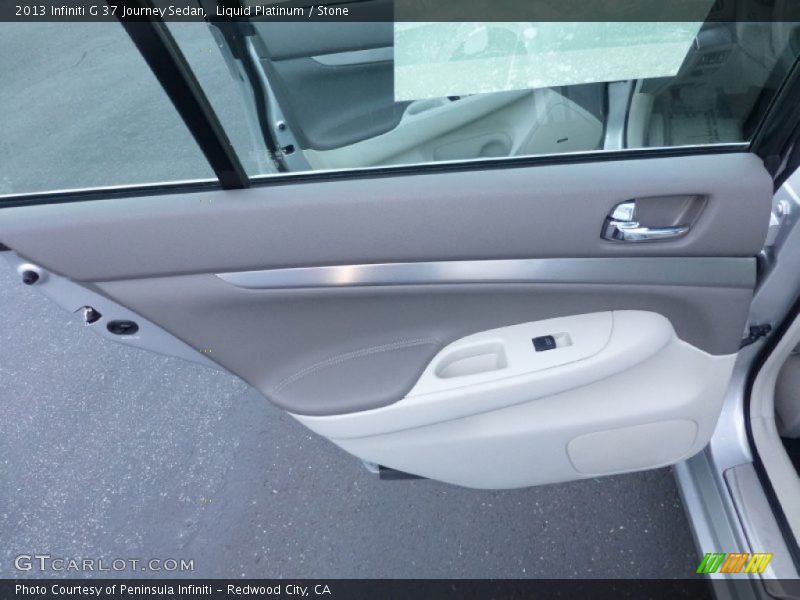 Liquid Platinum / Stone 2013 Infiniti G 37 Journey Sedan