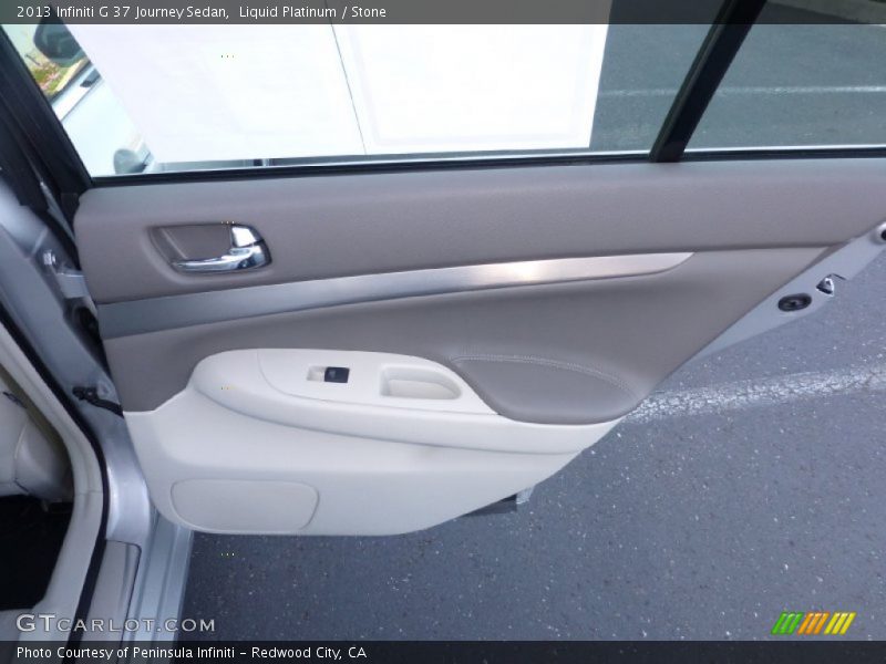 Liquid Platinum / Stone 2013 Infiniti G 37 Journey Sedan