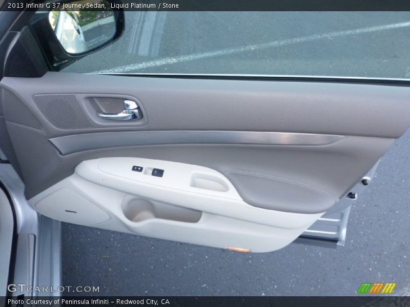 Liquid Platinum / Stone 2013 Infiniti G 37 Journey Sedan