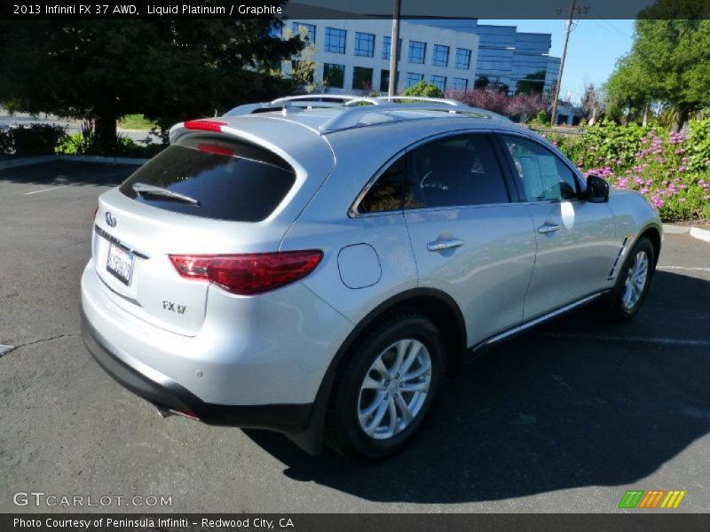 Liquid Platinum / Graphite 2013 Infiniti FX 37 AWD
