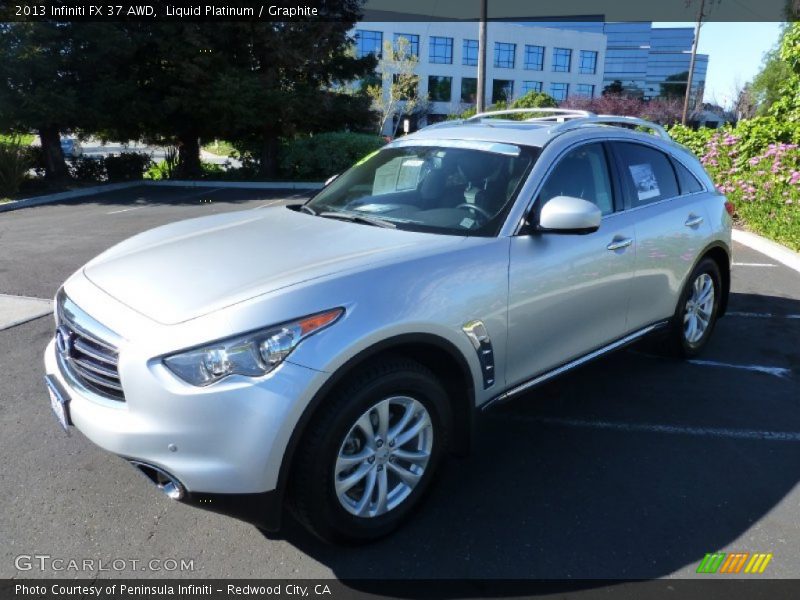 Liquid Platinum / Graphite 2013 Infiniti FX 37 AWD