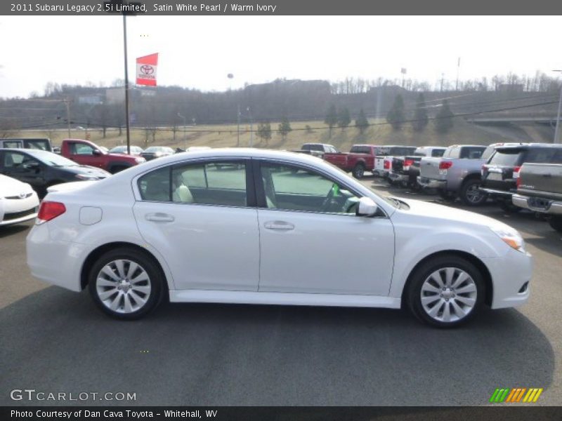 Satin White Pearl / Warm Ivory 2011 Subaru Legacy 2.5i Limited