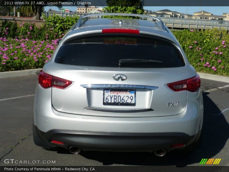 Liquid Platinum / Graphite 2013 Infiniti FX 37 AWD
