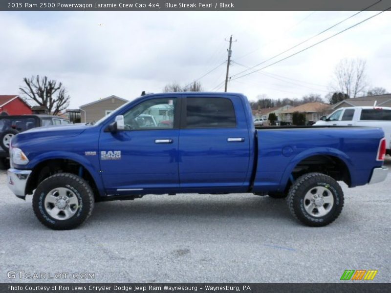  2015 2500 Powerwagon Laramie Crew Cab 4x4 Blue Streak Pearl