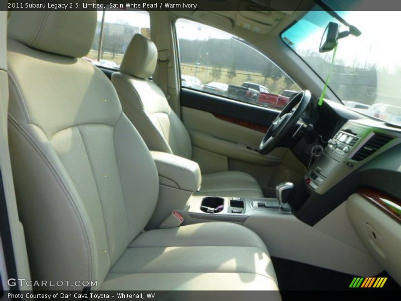 Satin White Pearl / Warm Ivory 2011 Subaru Legacy 2.5i Limited