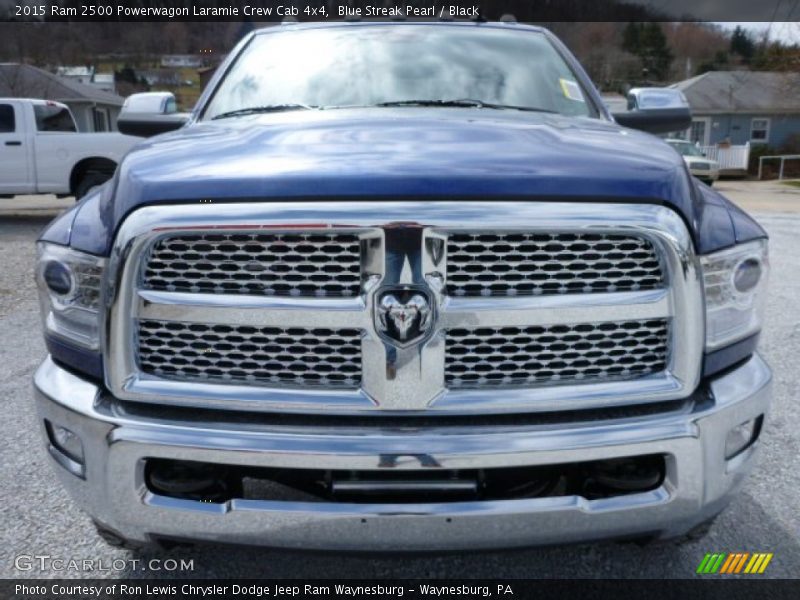 Blue Streak Pearl / Black 2015 Ram 2500 Powerwagon Laramie Crew Cab 4x4