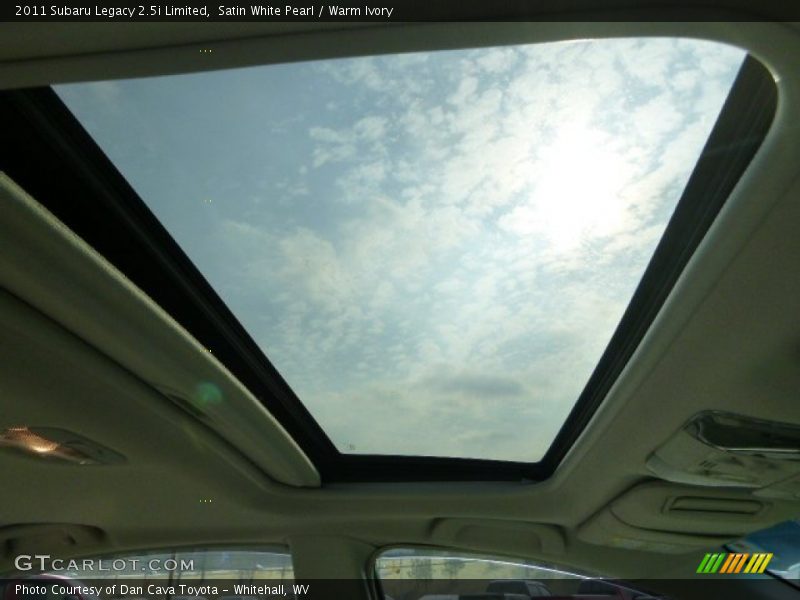 Satin White Pearl / Warm Ivory 2011 Subaru Legacy 2.5i Limited