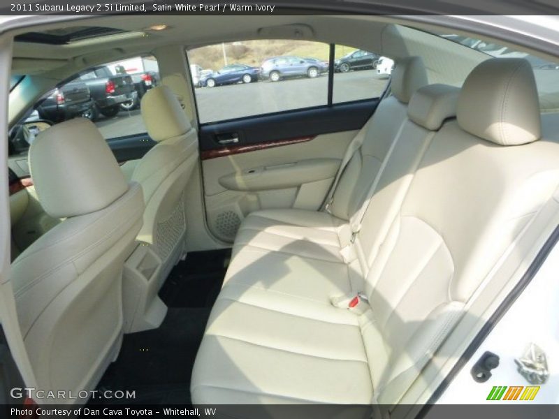Satin White Pearl / Warm Ivory 2011 Subaru Legacy 2.5i Limited