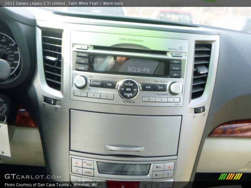 Satin White Pearl / Warm Ivory 2011 Subaru Legacy 2.5i Limited