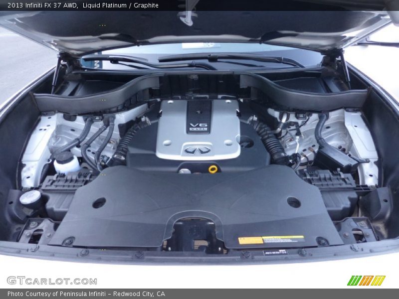 Liquid Platinum / Graphite 2013 Infiniti FX 37 AWD